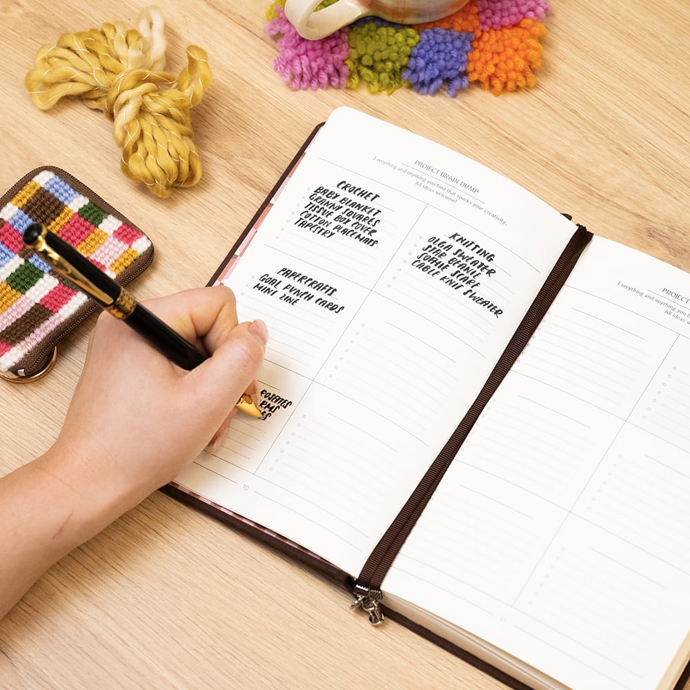 Craft Club CHOCOLATE BROWN - Craft Project Planner