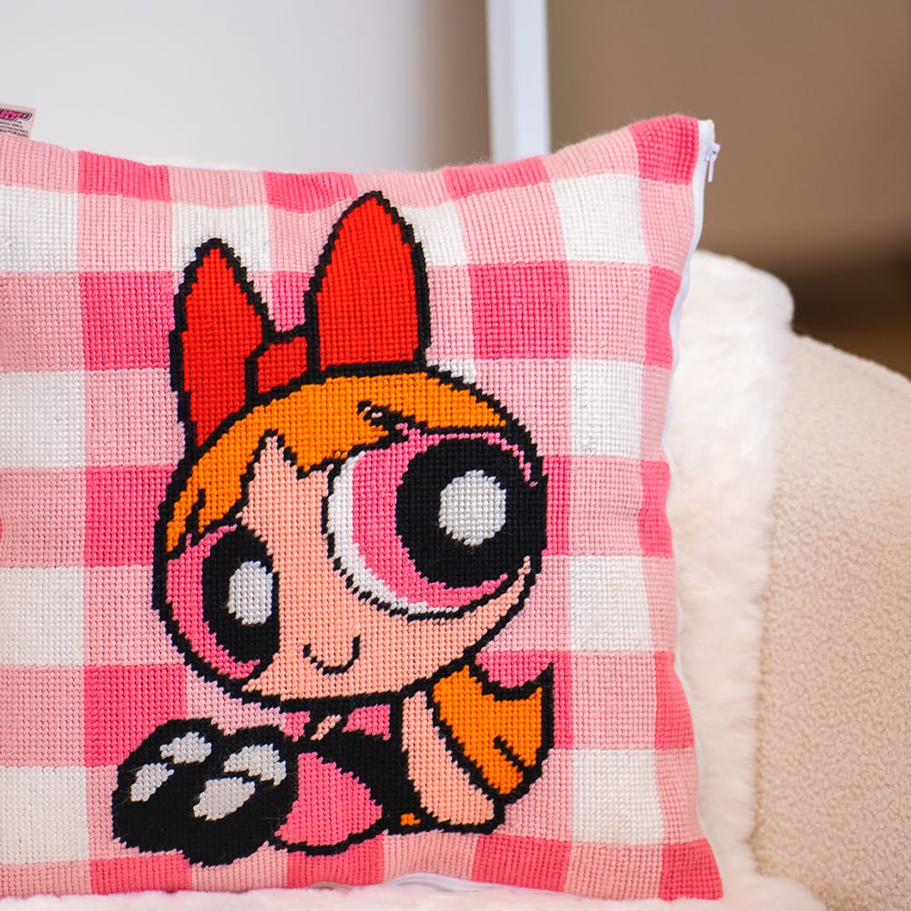 Craft Club BLOSSOM - Tapestry Needlepoint Cushion Kit