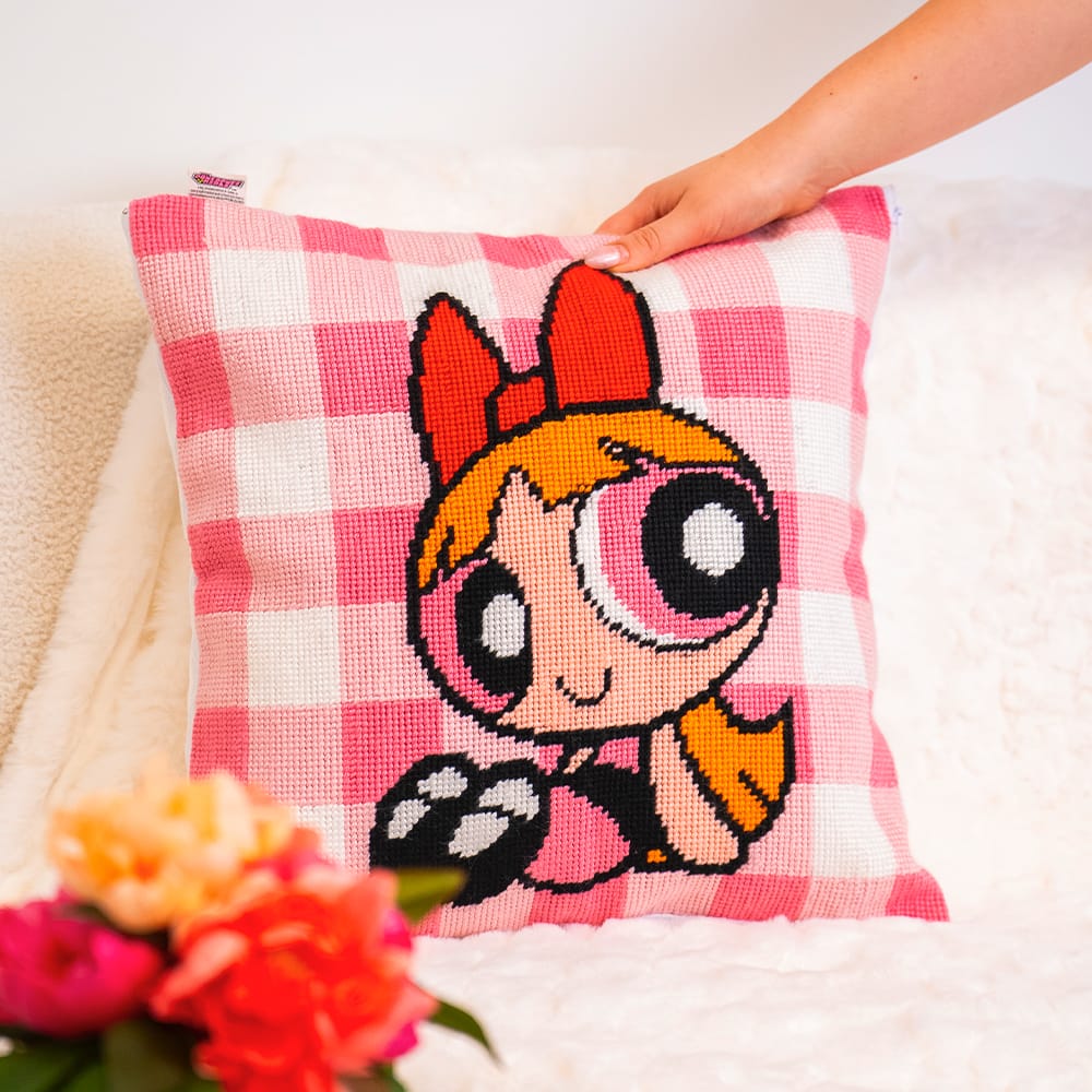 Craft Club BLOSSOM - Tapestry Needlepoint Cushion Kit