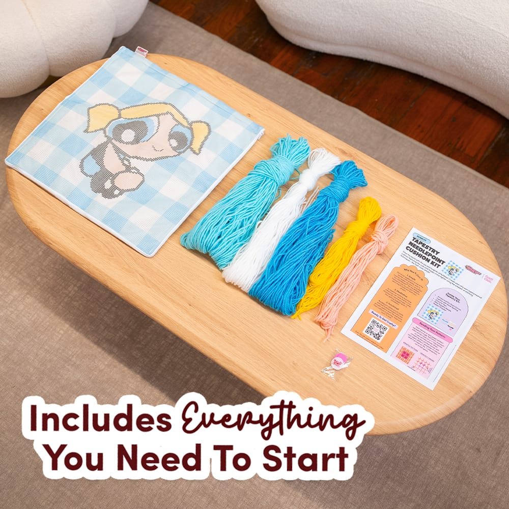 Craft Club BUBBLES - Tapestry Needlepoint Cushion Kit