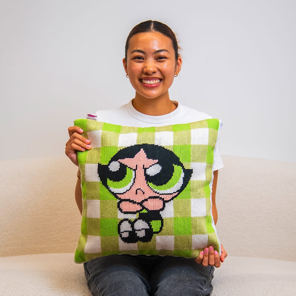 Craft Club BUTTERCUP - Tapestry Needlepoint Cushion Kit