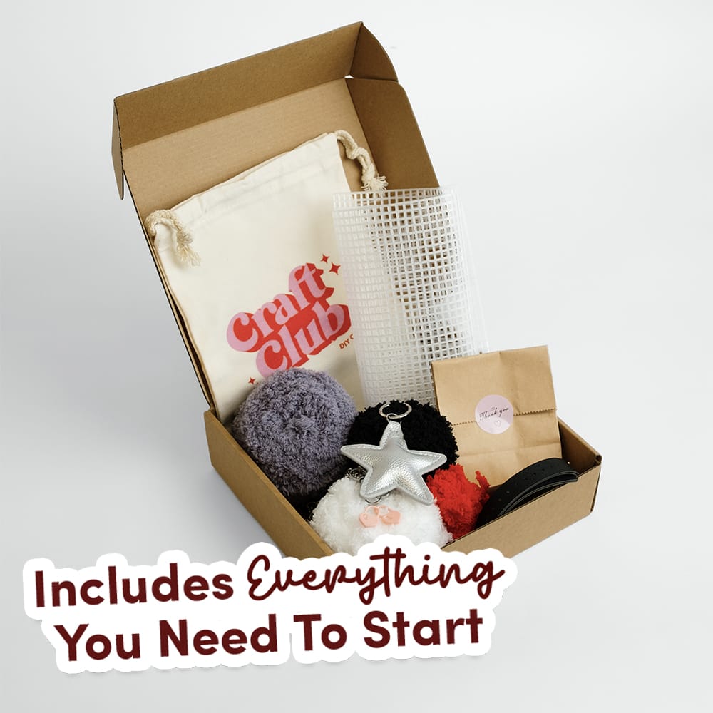 Craft Club Pastel Pinstripe - Woven Tote Bag Kit