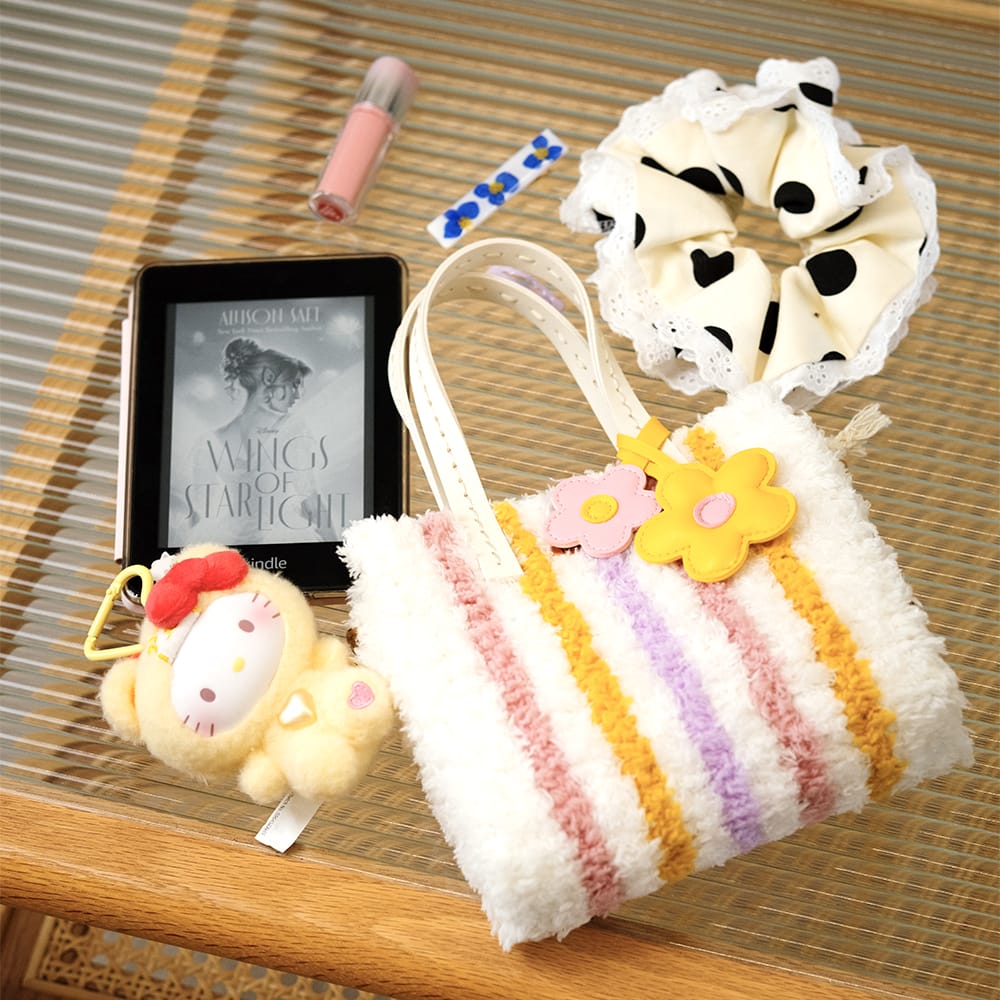 Craft Club Pastel Pinstripe - Woven Tote Bag Kit