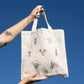 Craft Club Co Australia FLOWER FIELD Embroidered Tote Bag Kit