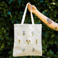 Craft Club Co Australia FLOWER FIELD Embroidered Tote Bag Kit