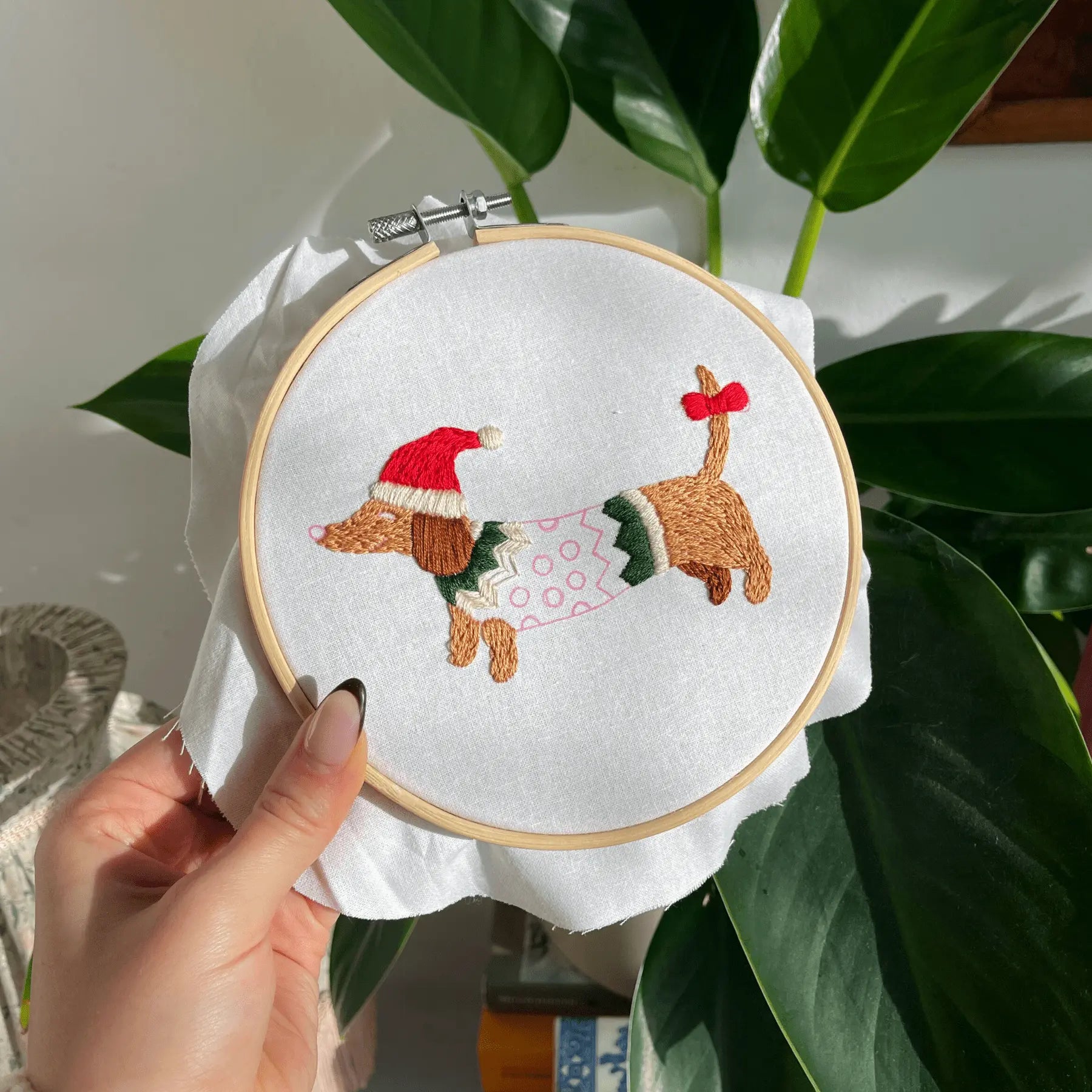 Craft Club Co Australia SANTA'S LITTLE HELPER Embroidery Kit