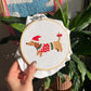 Craft Club Co Australia SANTA'S LITTLE HELPER Embroidery Kit