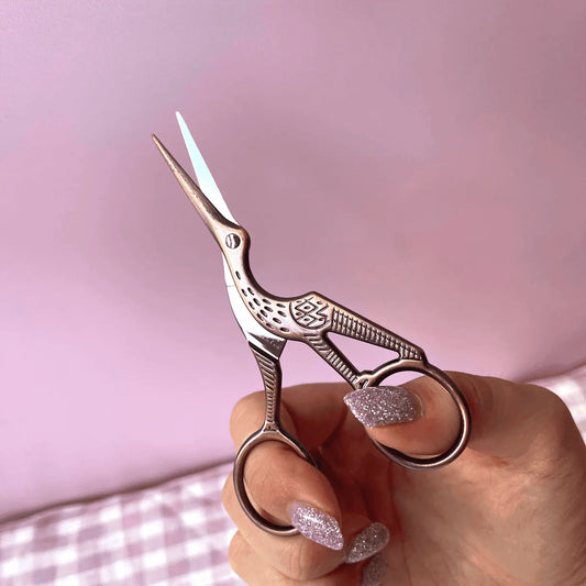 Craft Club Co Brass Stork Scissors - Large